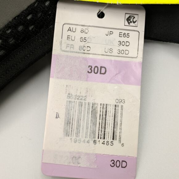 Wacoal Zipper-Front Sports Bra - Size 30D - NWT - Picture 12 of 12